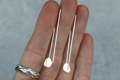 Welsh Sea Glass Drop Earrings