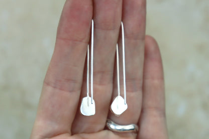 Welsh Sea Glass Drop Earrings