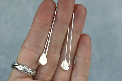Welsh Sea Glass Drop Earrings