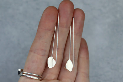 Welsh Sea Glass Drop Earrings