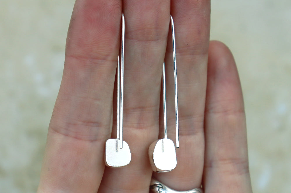 Welsh Sea Glass Drop Earrings
