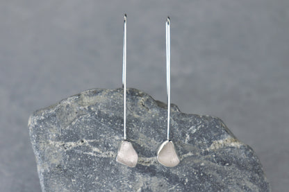 Welsh Sea Glass Drop Earrings