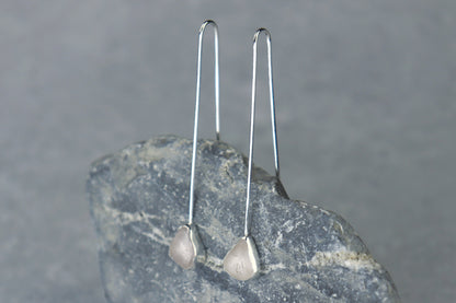 Welsh Sea Glass Drop Earrings