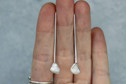 Welsh Sea Glass Drop Earrings