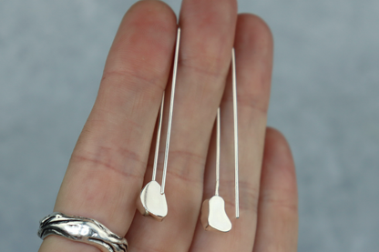 Welsh Sea Glass Drop Earrings