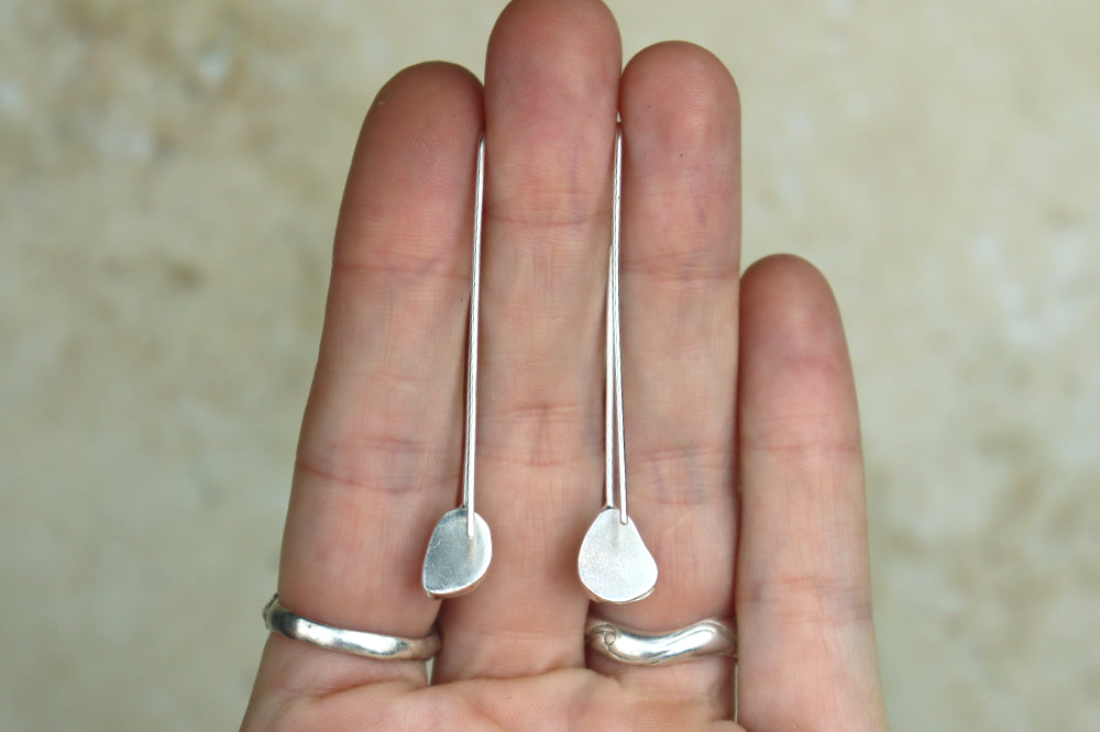 Welsh Sea Glass Drop Earrings