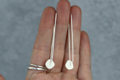 Welsh Sea Glass Drop Earrings