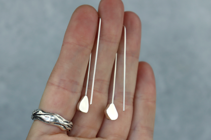 Welsh Sea Glass Drop Earrings