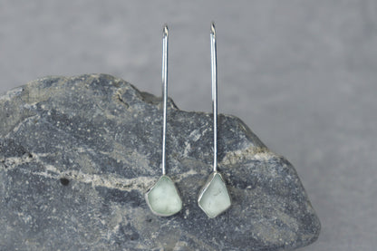 Welsh Sea Glass Drop Earrings