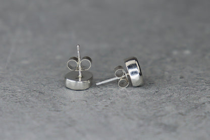 Welsh Sea Glass Stud Earrings