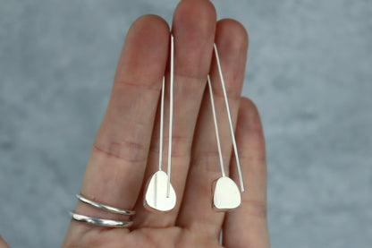 Welsh Sea Glass Drop Earrings