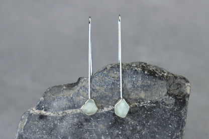 Welsh Sea Glass Drop Earrings