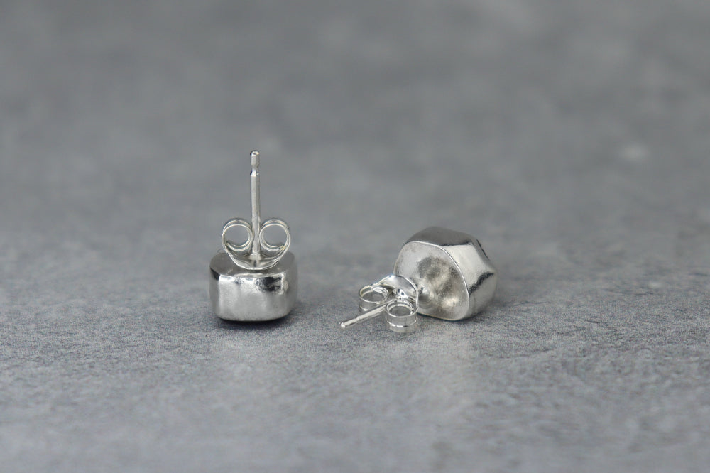 Welsh Sea Glass Stud Earrings