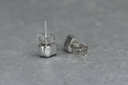 Welsh Sea Glass Stud Earrings