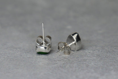 Welsh Sea Glass Stud Earrings