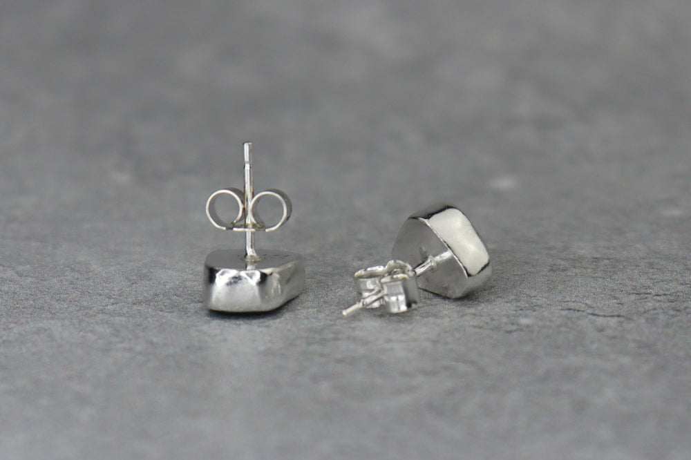 Welsh Sea Glass Stud Earrings