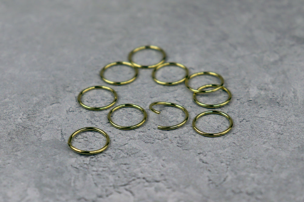 Braid Hair Rings - Silver, Gold or Copper