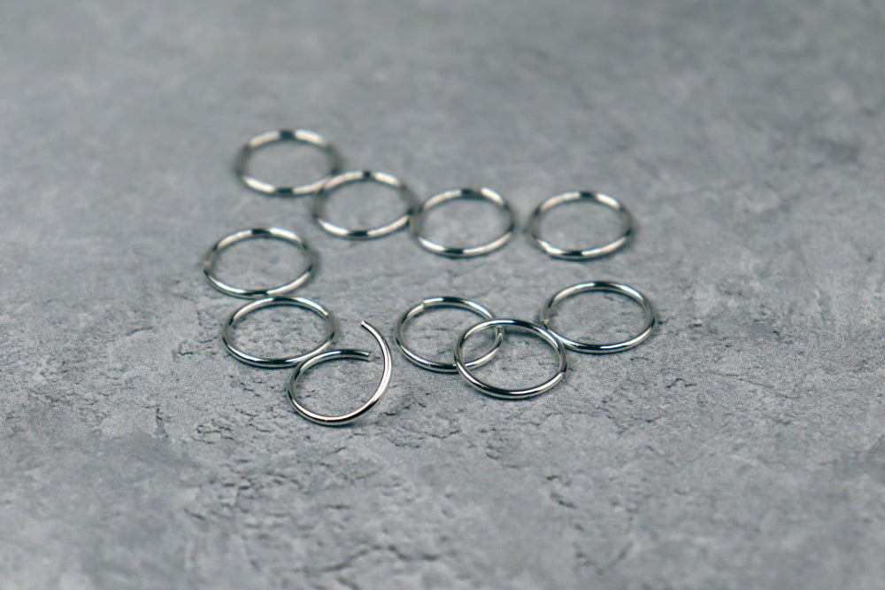Braid Hair Rings - Silver, Gold or Copper