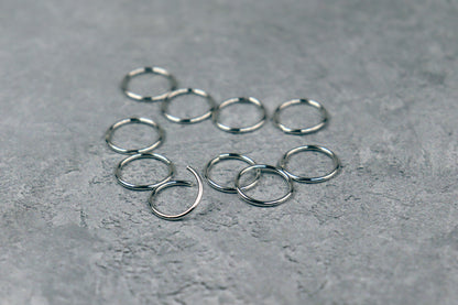 Braid Hair Rings - Silver, Gold or Copper