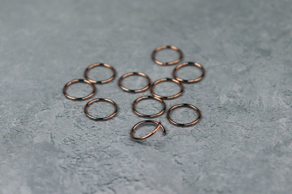 Braid Hair Rings - Silver, Gold or Copper