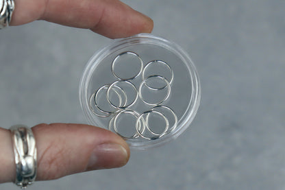 Braid Hair Rings - Silver, Gold or Copper