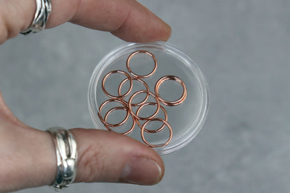 Braid Hair Rings - Silver, Gold or Copper