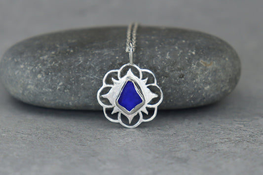 Welsh Sea Glass Reversible Necklace