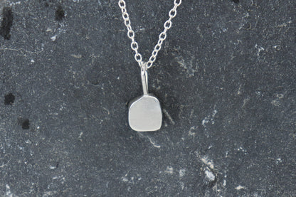 Welsh Sea Glass Silver Necklace