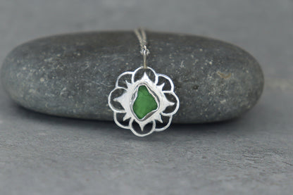 Welsh Sea Glass Reversible Necklace