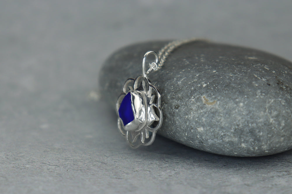Welsh Sea Glass Reversible Necklace