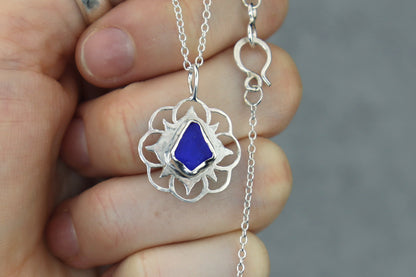 Welsh Sea Glass Reversible Necklace