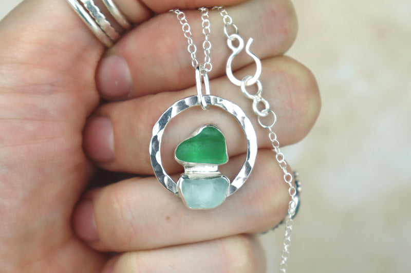 Welsh Sea Glass Necklace