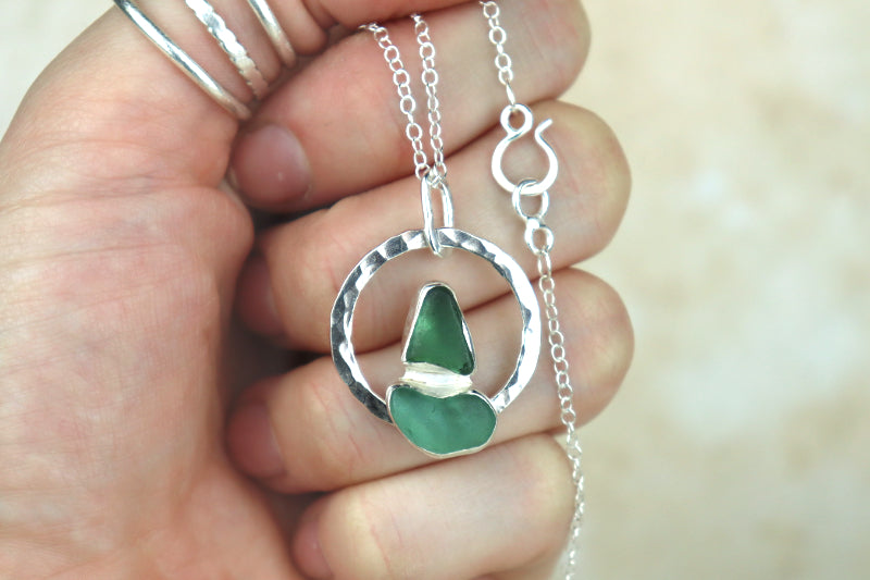 Welsh Sea Glass Necklace