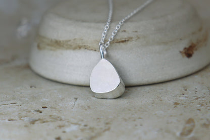 Welsh Sea Glass Silver Necklace