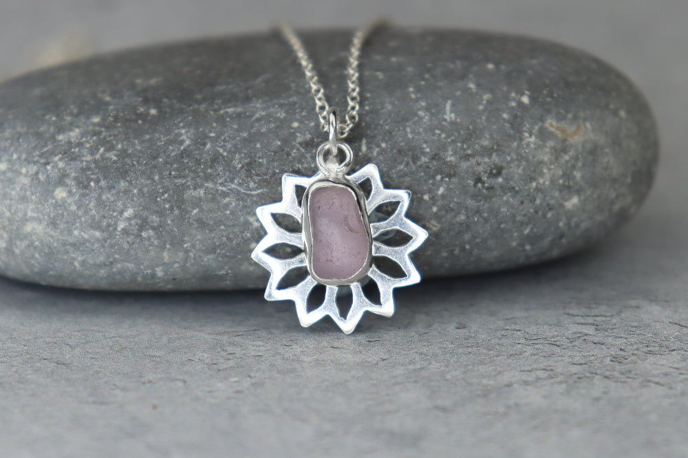 Welsh Sea Glass  Necklace