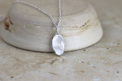 Welsh Sea Glass Silver Necklace