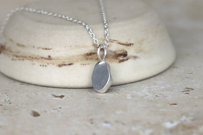 Welsh Sea Glass Silver Necklace