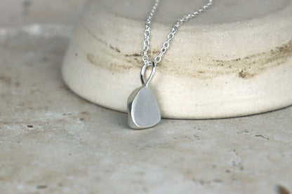 Welsh Sea Glass Silver Necklace