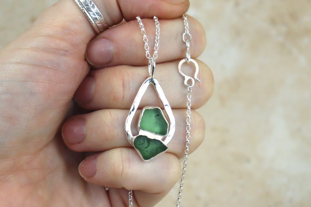 Welsh Sea Glass Necklace