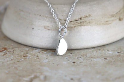 Welsh Sea Glass Silver Necklace