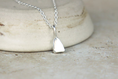 Welsh Sea Glass Silver Necklace