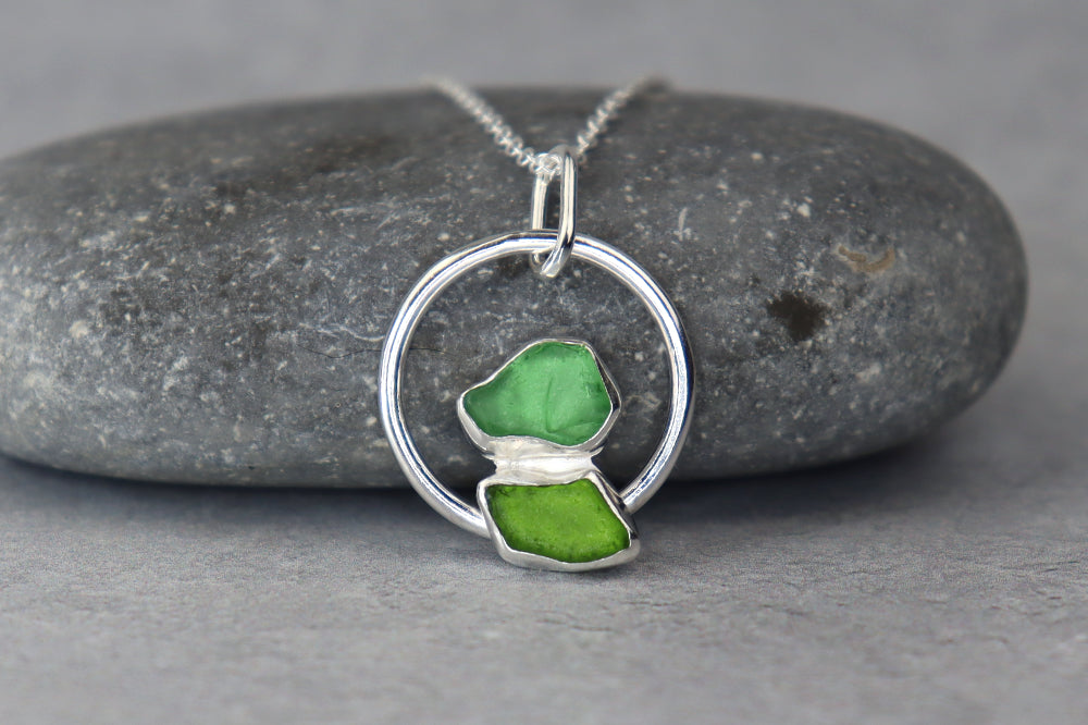 Welsh Sea Glass Necklace