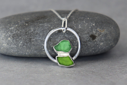 Welsh Sea Glass Necklace