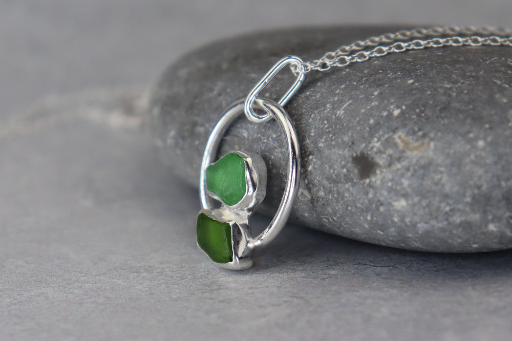 Welsh Sea Glass Necklace