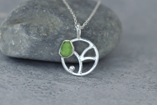 Welsh Sea Glass Necklace