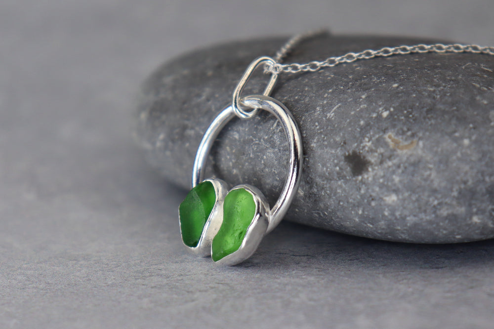 Welsh Sea Glass Necklace