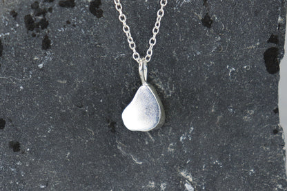 Welsh Sea Glass Silver Necklace
