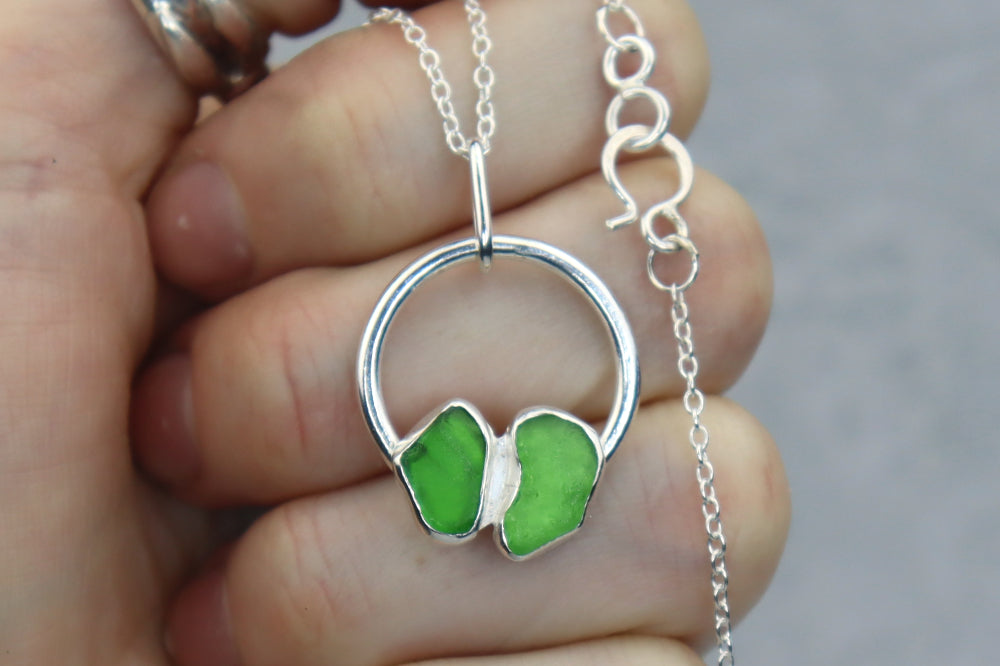 Welsh Sea Glass Necklace