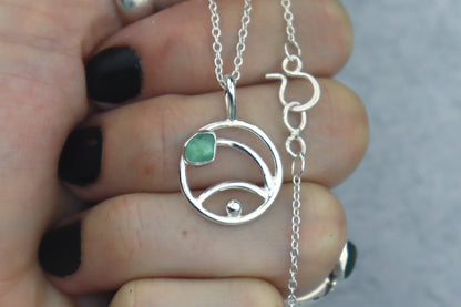 Welsh Sea Glass Necklace