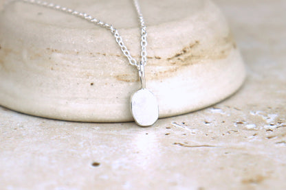 Welsh Sea Glass Silver Necklace